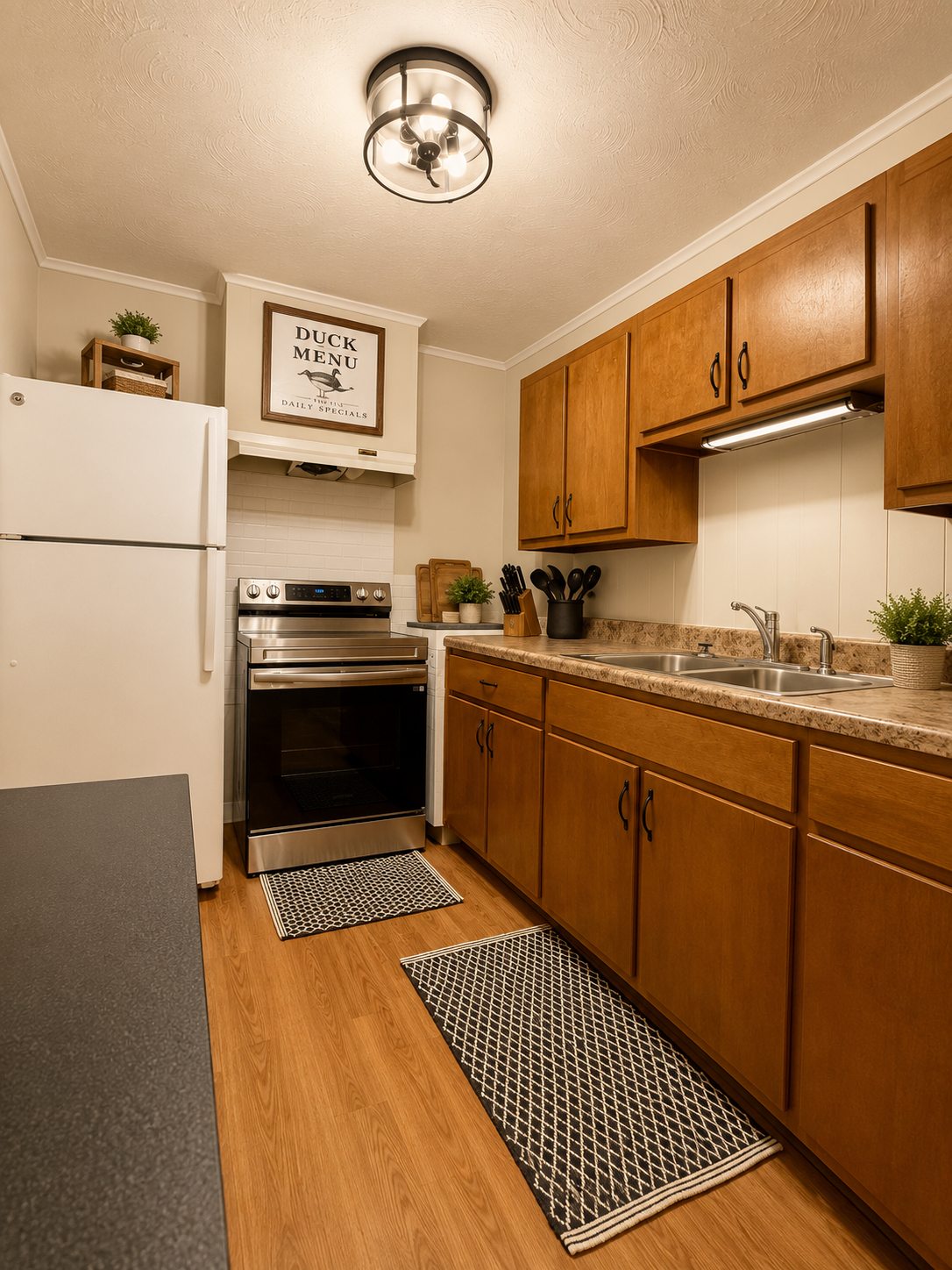 The kitchen
