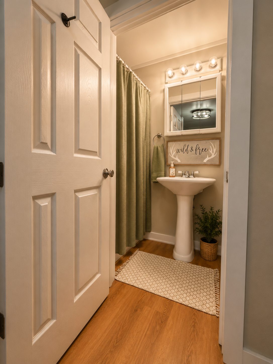 Bathroom entry